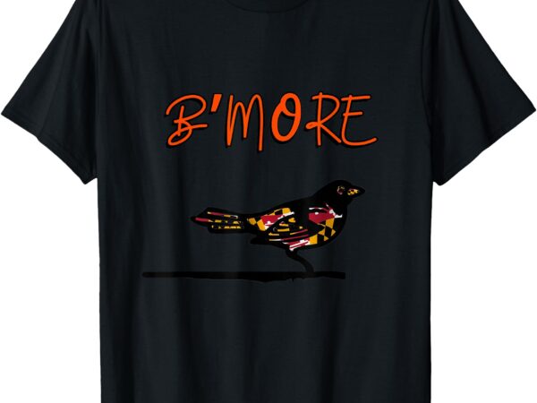 Baltimore _bmore_ maryland md pride t-shirt