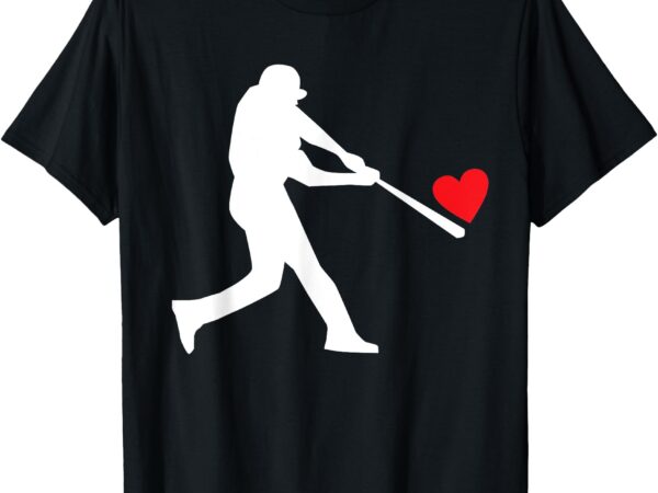 Baseball funny valentine t-shirt