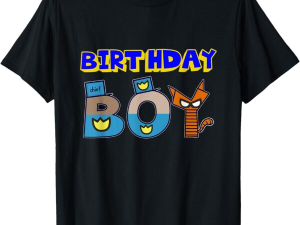 Birthday boy dog family party matching man kid t-shirt