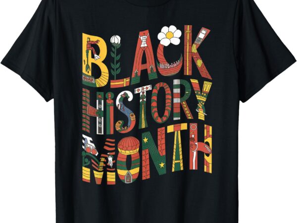 Black history month pride t-shirt