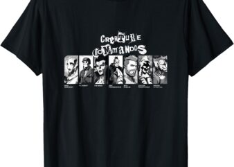 Black & White Character Panels T-Shirt