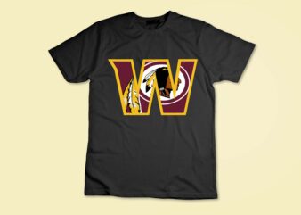 Washington Feather T-Shirt disign