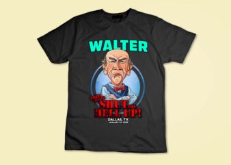 Walter Dallas, TX (2025) T-Shirt disign