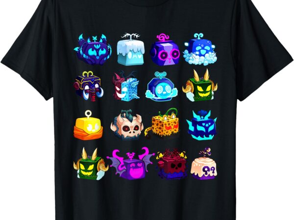 Blox fruit costume tees t-shirt