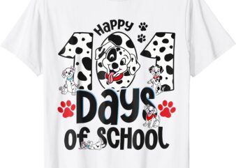 Happy 101 Days Of School Boy Girl Kid T-Shirt