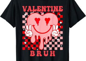 Bruh Meme Funny Saying Bro Greeting Boys Teens Valentine Boy T-Shirt