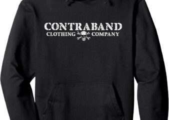 CONTRABAND – Pirate – Logo 3 Pullover Hoodie