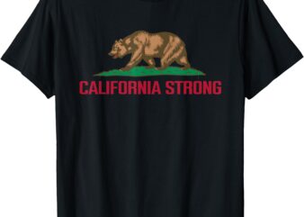 California Strong Bear Vintage T-Shirt