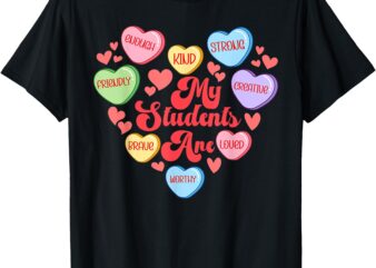 Candy Positive Hearts T-Shirt