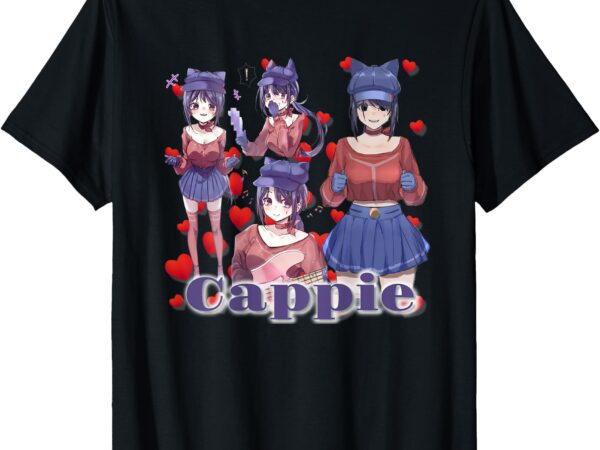 _cappie from miside_ playful charm_ t-shirt