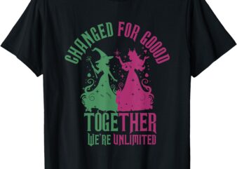 Changed For Good Pink Green Together Vintage Funny T-Shirt