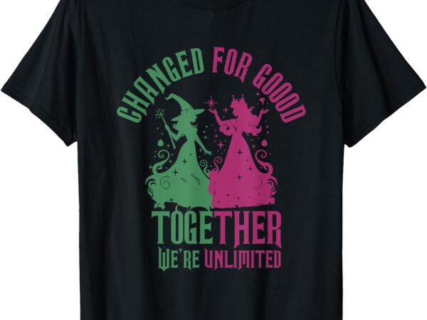 Changed for good pink green together vintage funny t-shirt