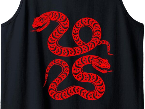 Chinese new year 2025 year of the snake tank top t shirt vector file