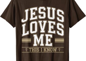 Christian Jesus Love Me This I Know Boy Toddler God Brother T-Shirt