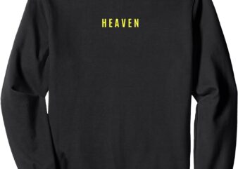 Christian design, ‘Heaven is my throne’ Sweatshirt