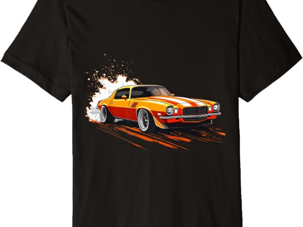 Classic american muscle car premium t-shirt