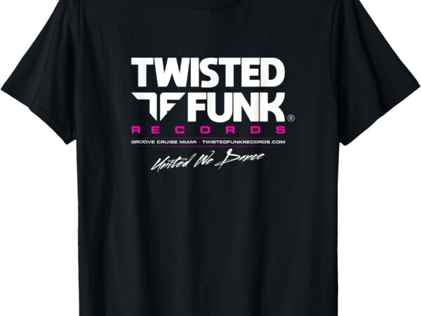 Club wear twisted funk records t-shirt