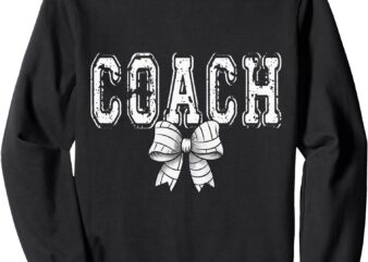 Coquette Volleyball COACH Spirit Graphic Tee Sweatshirt