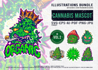 Cannabis High Character Funny Collection