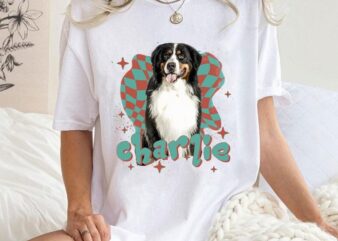 Custom Vintage Pet Unisex T-shirt From Pet Photo, Name Custom Dog Shirt, Personalized Pet Face And Pet Name Sweatshirt