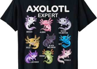 Cute Axolotl Tee for Boys & Girls or Men – Axolotl kids T-Shirt