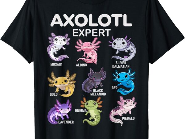 Cute axolotl tee for boys & girls or men – axolotl kids t-shirt