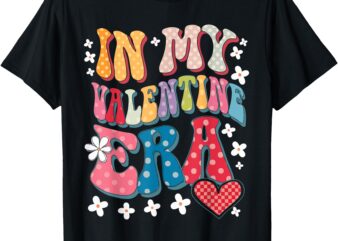 Cute Valentine’s Day Girls Kids Retro T-Shirt