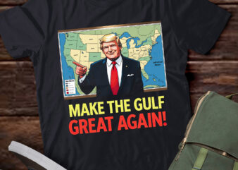 DA119-Funny Trump Renaming America’s Gulf Of Mexico Great Again T-Shirt