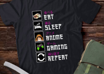 DA2-Eat Sleep Anime Gaming Repeat Kawaii Otaku Anime Manga