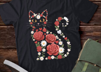 DA31-Happy Meowentine’s Day Funny Girls Cat Valentines Day