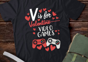 DA35-V Is For Video Games Valentine Gamer Valentines Day