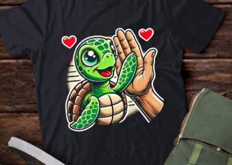 DA74-Turtle Love Zookeeper Marine Biologist Ocean Beach Lover