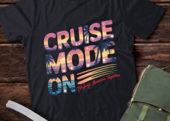 DA83-Cruise Mode On Making Memories Together Family Cruise t shirt vector illustration