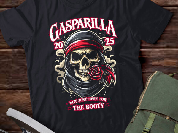 Da93-gasparilla 2025 pirate festival not just here for the booty t shirt vector illustration