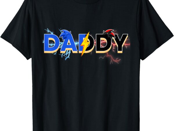 Dad and mom daddy birthday boy hedgehog family party t-shirt