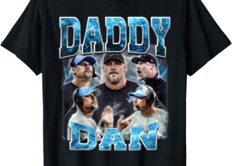 Daddy Dan Era Detroit Game Day Vintage 90s T-Shirt