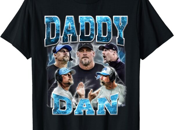 Daddy dan era detroit game day vintage 90s t-shirt