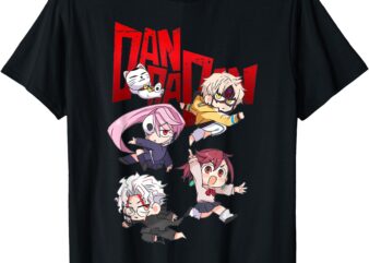 Dandadan Shirt Cool Shonen Manga Anime Dandadan Chibi T-Shirt