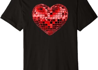 Disco Heart Premium T-Shirt