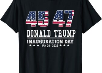 Donald Trump 2025 Inauguration Day Fan Tee T-Shirt