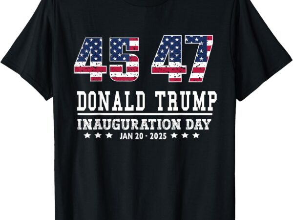 Donald trump 2025 inauguration day fan tee t-shirt