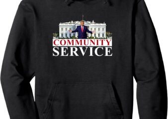 Donald Trump Community Service Inauguration Men Women Kids Pullover Hoodie