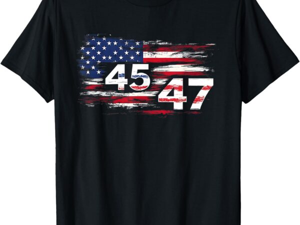 Donald trump inauguration day 2025 american made trump 45 47 t-shirt