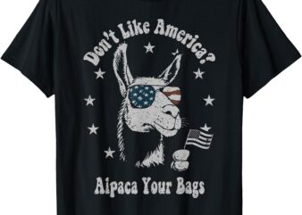 Don’t Like America Alpaca Your Bags T-Shirt