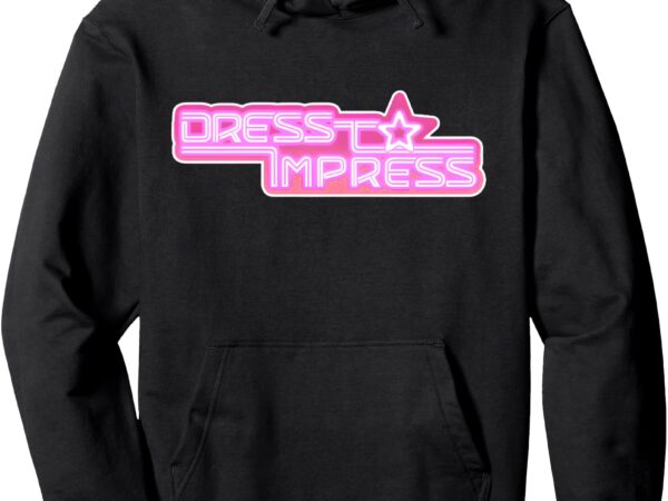 Dress to impress robux lovers for kids and adults pullover hoodie t shirt vector illustration