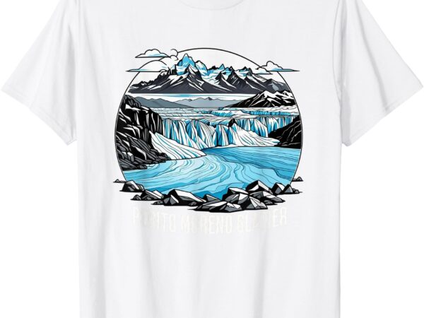 El calafate perito moreno glacier, souvenir t-shirt