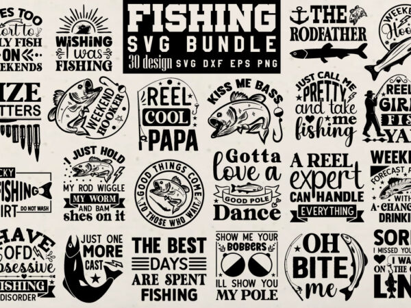 Fishing t-shirt bundle fishing svg bundle