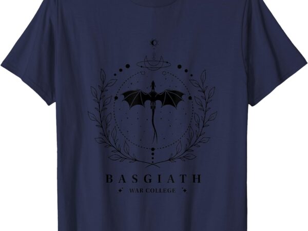 Fourth wing basgiath war college bookish t-shirt