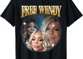 Free Wendy Funny Womens Girls T-Shirt