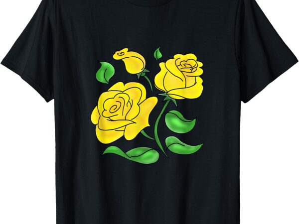 Friendship flowers t-shirt